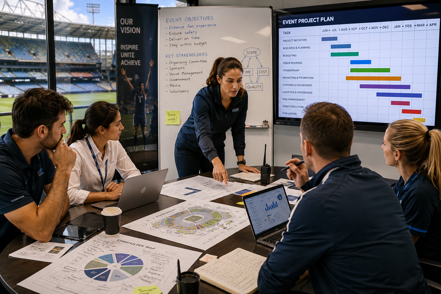 Mastering Project Management for Sport and Events (Mentor-Led)