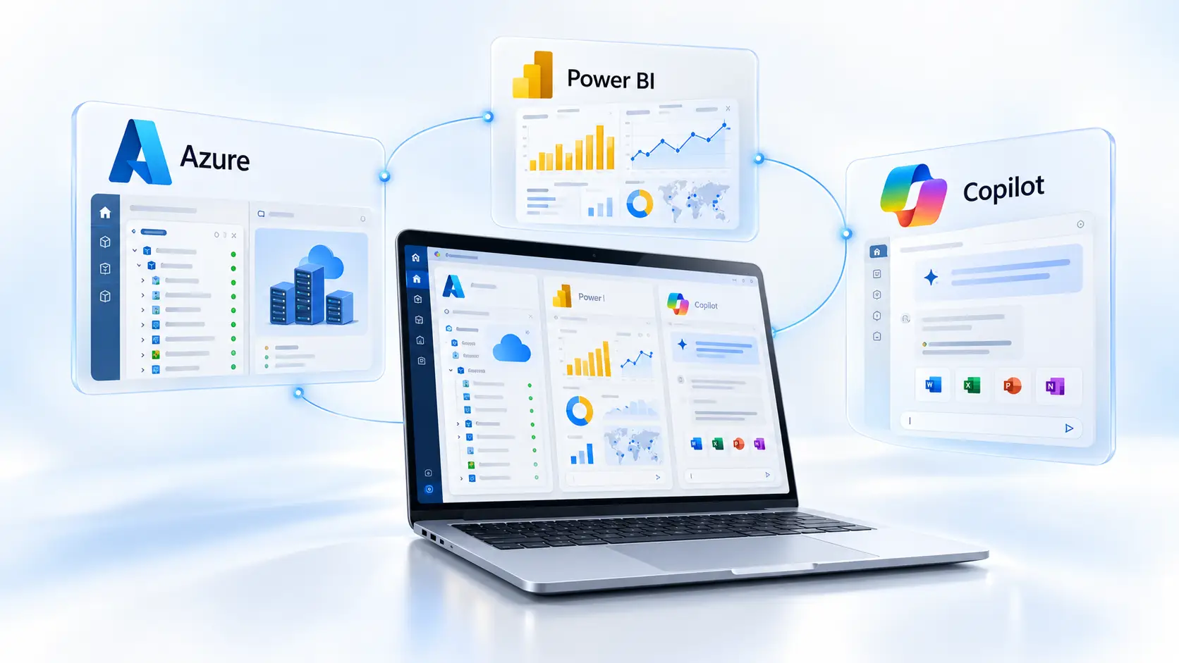 Microsoft learning across Azure, Power BI and Copilot